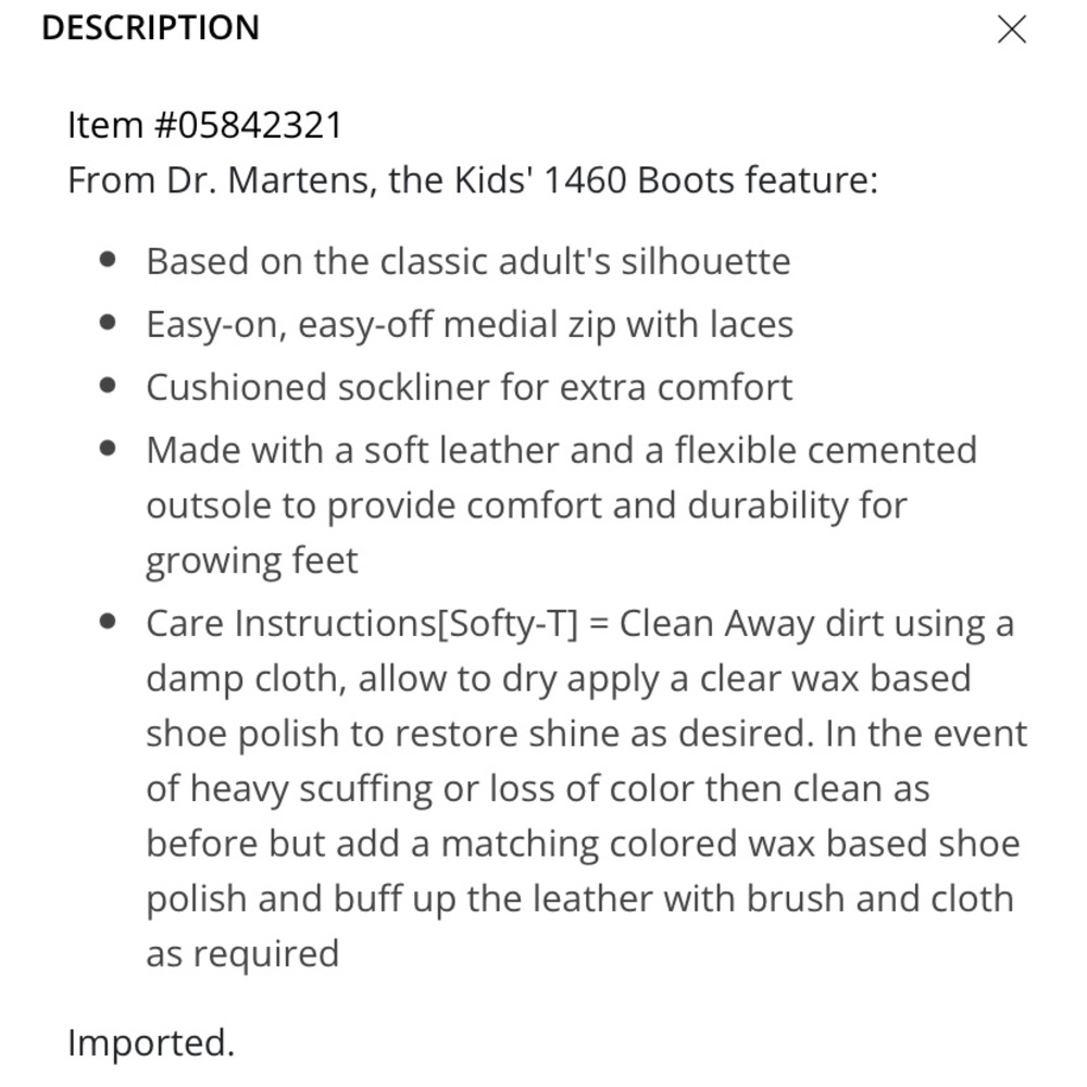 Dr. Martens White Leather Lace Up Combat Boots Youth Junior - Picture 13 of 14